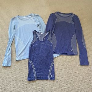 Bundle of 3 Gap Fit Motion Active Tops
